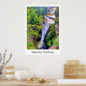 POSTER ITHACA NEW YORK GORGE (Cuisine)