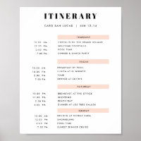 Itinéraire simple de 4 jours