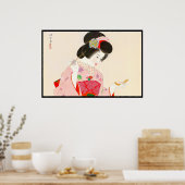 Poster Ito Shinsui maquillage (Cuisine)