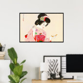 Poster Ito Shinsui maquillage (Bureau à domicile)