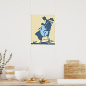 Poster <It's a Boy>par Steve Collier (Cuisine)