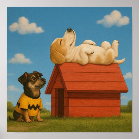 Poster "It's a Dogs Life" (Devant)