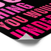 Poster It's A Foo Thing You Wouldn't Understand Foo (Coin)