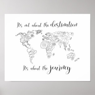 Poster It's about the journey, not the destination.