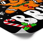 Poster It's Christmas Bruh Meme Funny Gingerbread Xmas Te (Coin)