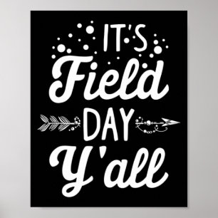 Poster It's Field Day Y'all Last Day