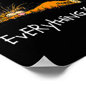 Poster It's Fine I'm Fine Everything Is Fine Funny Cat Lo (Coin)