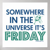 Poster It's Friday Somewhere! (Devant)