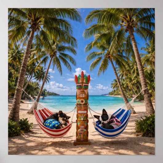 Poster "It's Hammock Time!" (Devant)