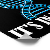 Poster Its In My Dna Train Track Railfan Railroad Lover (Coin)