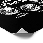 Poster It's Just A Phase Moon Phases Phases Phases Phases (Coin)