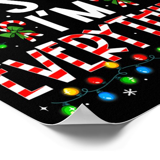 Poster It's Me I'm Everything Funny Christmas Matching Co (Coin)