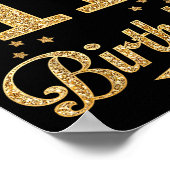 Poster It's My 11th Golden Birthday 11 Year Old Bday Groo (Coin)