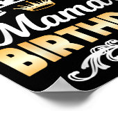 Poster It's My Mama's Birthday Shirt I Can't Keep Calm Ma (Coin)