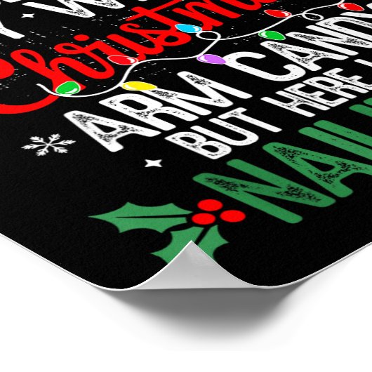 Poster Its Not Easy Being My Wife's Arm Candy Christmas H (Coin)