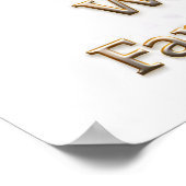 Poster It's official well done gold star achievement post (Coin)