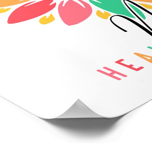 Poster "It's Okay To Not Be Okay" Support Quote (Coin)