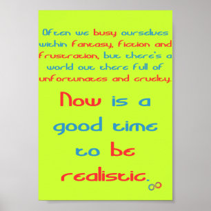 Poster it's real