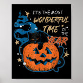 Poster It's the Most Wonderful Time of the Year Cat noir (Devant)