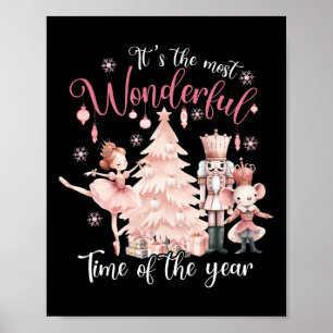 Poster It's The Most Wonderful Time Of The Year Nutcracke