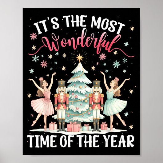 Poster It's The Most Wonderful Time Of The Year Nutcracke (Devant)