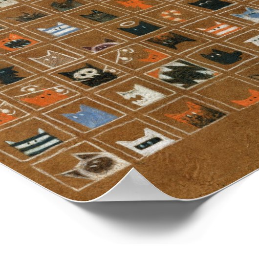 Poster Itty Bitty Kitties Original (Coin)