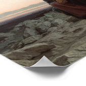 Poster Ivan Kramskoy - Le Christ dans le désert (Coin)