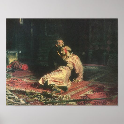 Poster Ivan Le Terrible Et Son Fils (Devant)