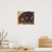 Poster Ivan le Terrible par Eisenstein USSR Movie 1945 (Cuisine)