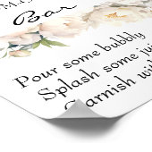 Poster Ivory Peony Neutral Mom-osa Bar Sign (Coin)