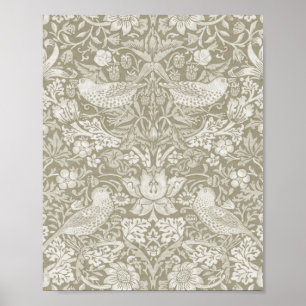 Poster Ivory, Thief fraise, William Morris