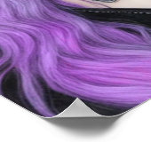 Poster Ivy en Crayon couleur Lavender Imaginaire Art (Coin)