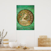 Poster Ivy par Alphonse Mucha Art Nouveau (Cuisine)