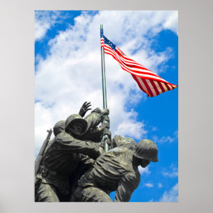Poster Iwo Jima - plan rapproché