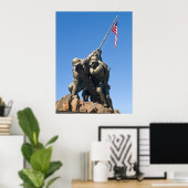 Poster Iwo Jima - Vue frontale (Bureau à domicile)