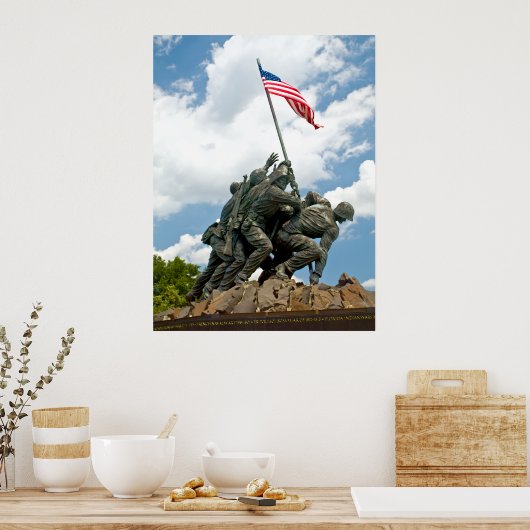 Poster Iwo Jima - Vue latérale ouest (Cuisine)