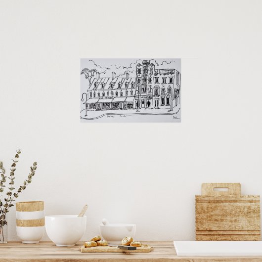 Poster J.A. Moisan Grocery Store | Canada (Cuisine)