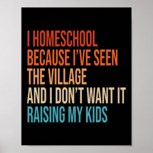 Poster J’Ai Vu Le Village Homesch