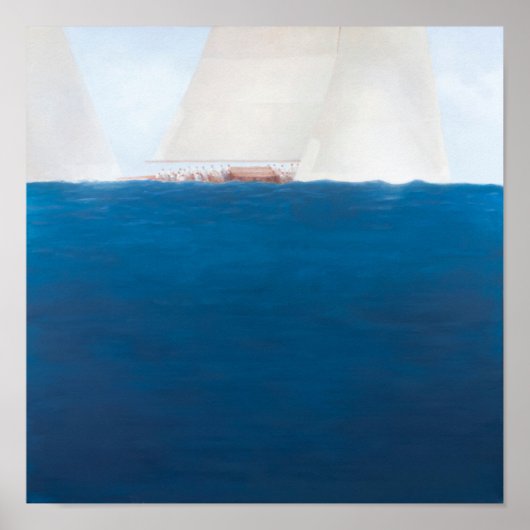 Poster J Class Racing The Solent 2012 (Devant)