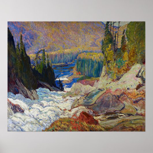 Poster J.E.H. MacDonald Falls, Montreal River (Devant)