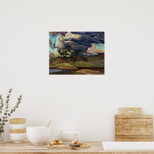 Poster J.E.H. MacDonald The Elements (Cuisine)