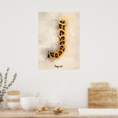 Poster J est pour Jaguar (Cuisine)