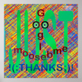 Poster J.G.Me Color Thatch (Devant)