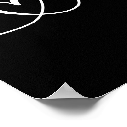 Poster J Love M Mariée Boyfriend Et Girami J Lettre A (Coin)