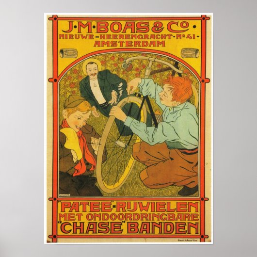 Poster J.M. Boas & Co. (Devant)