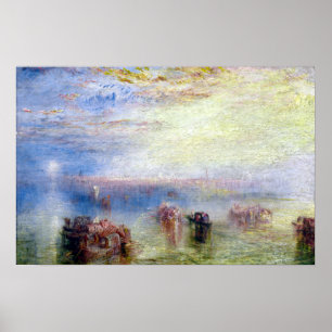 Poster J. M. W. Turner Approach to Venice