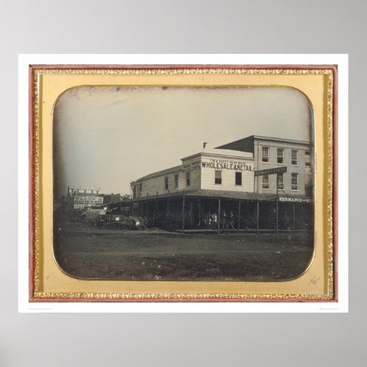 Poster J Street et Fourth Street, Sacramento (40087) (Devant)