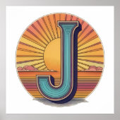 Poster J Sunrise Splendor (Devant)