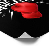 Poster Jab Cross Hook Uppercut Boxer Funny Boxer Trainin (Coin)