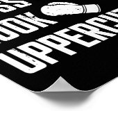 Poster Jab Cross Hook Uppercut Boxer Workout Kickboxing (Coin)